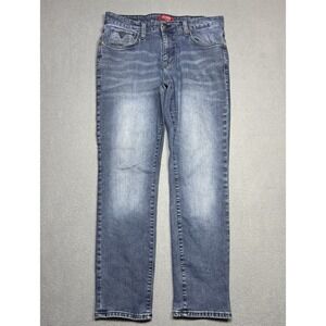 Guess Jeans Mens 34x30 Medium Rise Tapered Slim Halsted Fit Stretch Denim USA